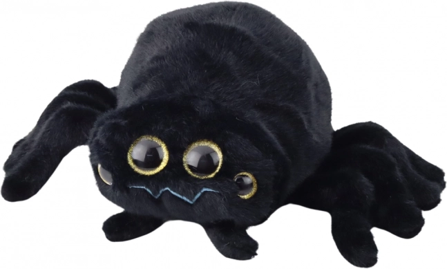 Plush Web Spider Black 30 cm
