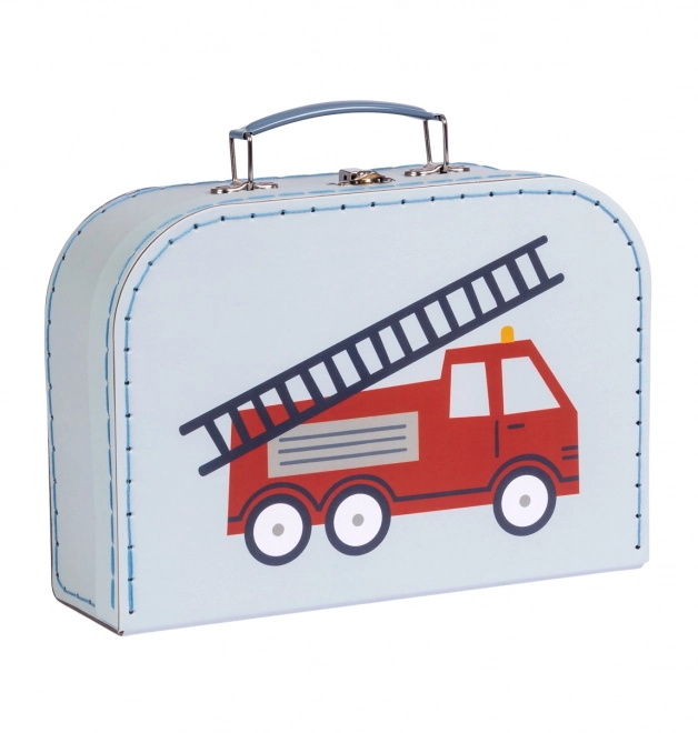 A Little Lovely Company Set of two cardboard cases – Vehicles