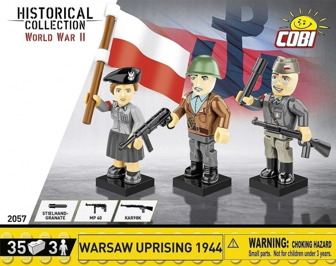 Figurines des insurgés de l’Insurrection de Varsovie 1944 – set