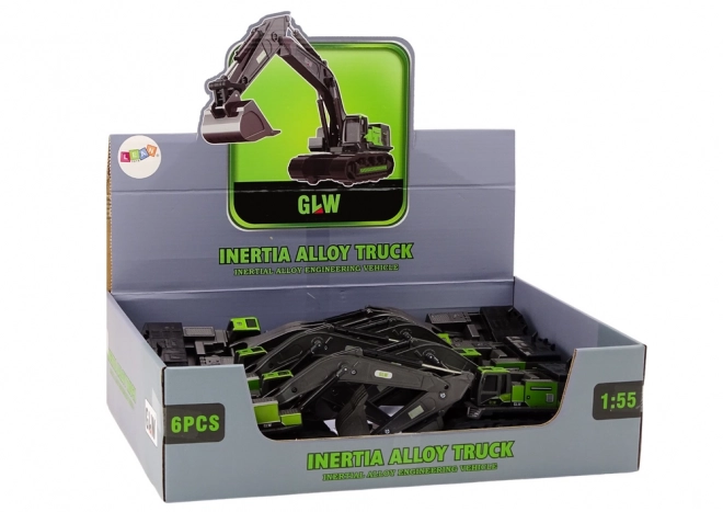 Metallraupenbagger 1:55 Schwarz-Grün