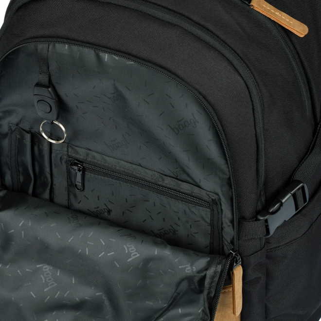 Baagl School Set Skate Darkness: Backpack, Pencil Case, and Bag