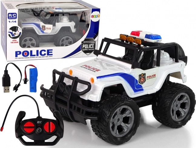 Fun Police Jeep R/C with Effects