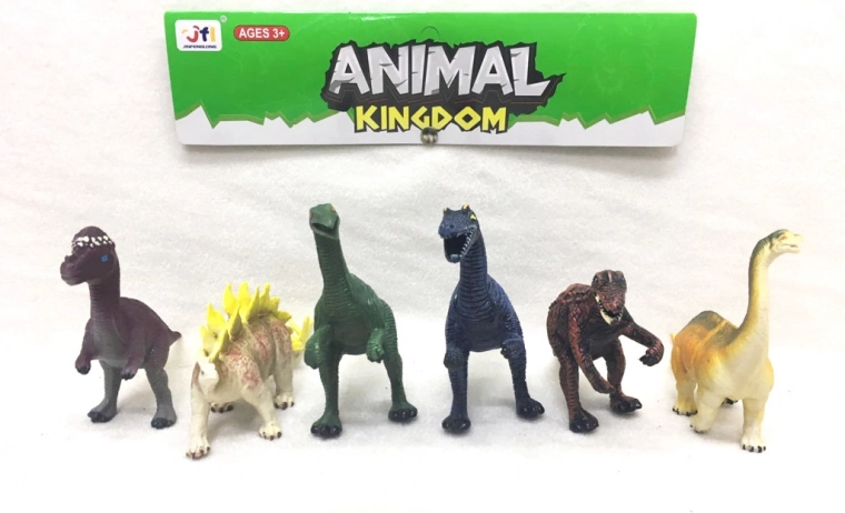 Prehistoric Animals – Set of 6 Figures in Net Bag