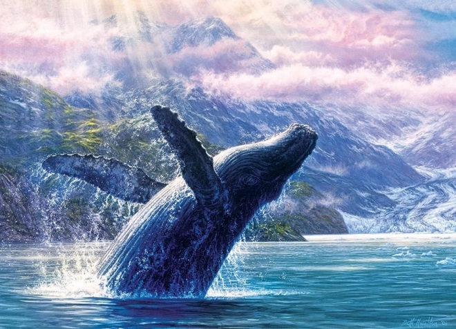 Puzzle Baleine à bosse de la Baie des Glaciers 1000 pièces par Cobble Hill