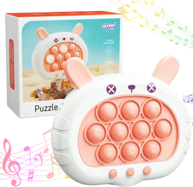 Jeu anti-stress électronique Woopie POP IT Lapin