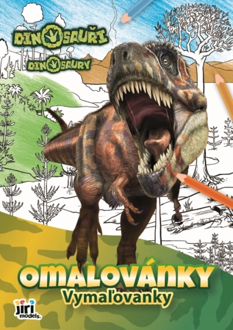 Kleurboek A4 dinosaurussen