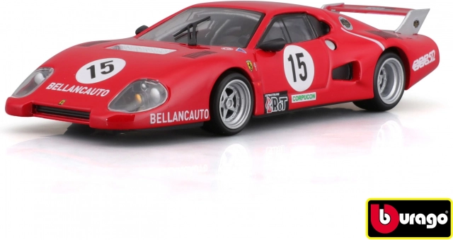 modèle de voiture en métal 1:43 Bburago Ferrari 512 BB (II série) 1981