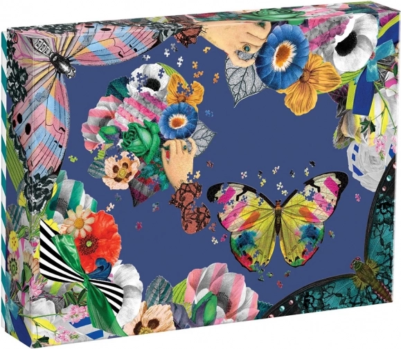 Vormpuzzel Christian Lacroix - Vlinder en Boeket in set