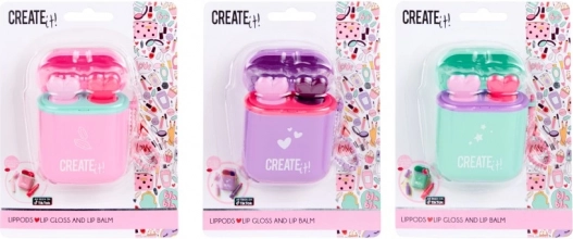 LipPods gloss et baume à lèvres CREATE IT! avec porte-clés