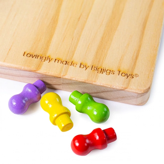 Bigjigs Toys Houten Halma
