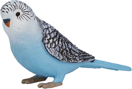 Mojo Blue Budgerigar Figurine
