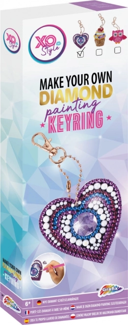 GRAFIX Pendentif diamant Cœur