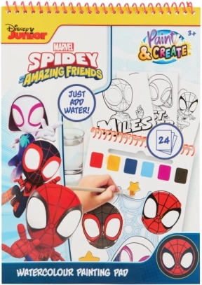 Livre de coloriage à l’eau SPIDEY et ses amis extraordinaires