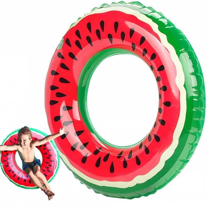 Watermelon Inflatable Pool Ring 70 cm