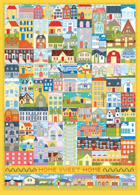 Puzzel Cobble Hill Thuis, zoet thuis 1000 stukjes