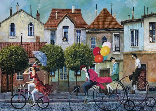 Unicycle Puzzle 260 Pieces by ART PUZZLE