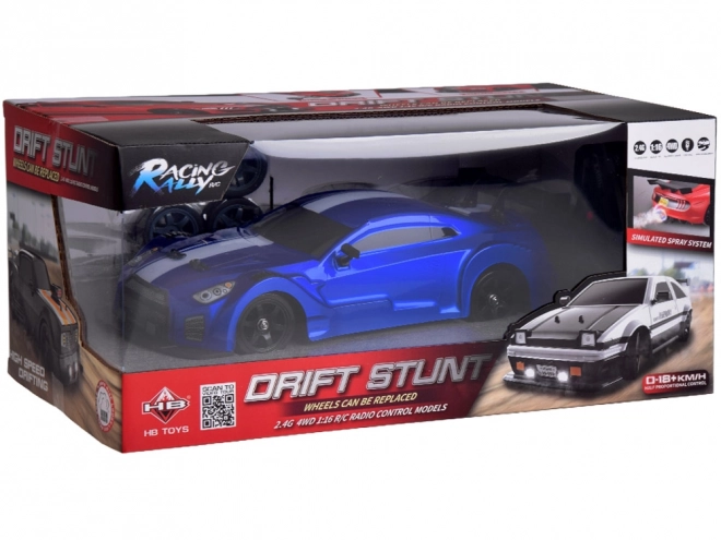 Race RC-auto Drift met rookeffect en LED-verlichting