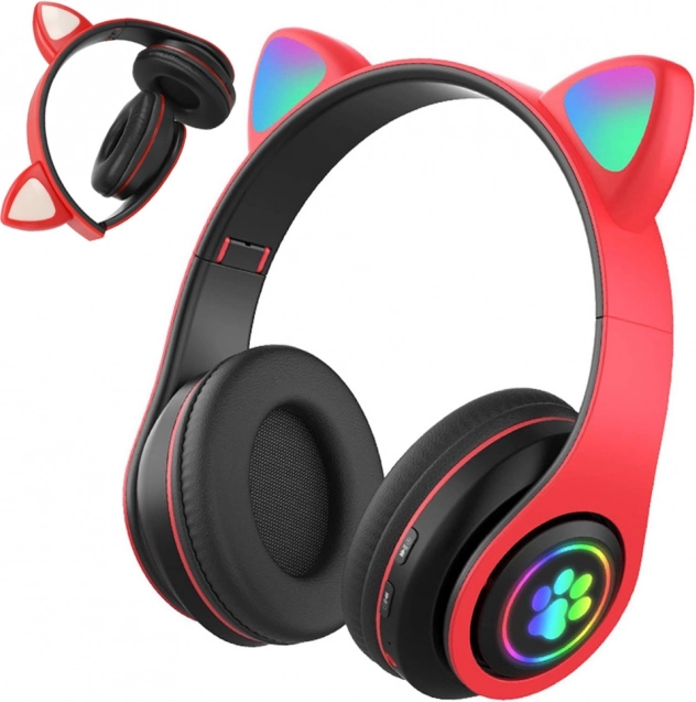 Oreilles de chat RGB LED pour un style fun