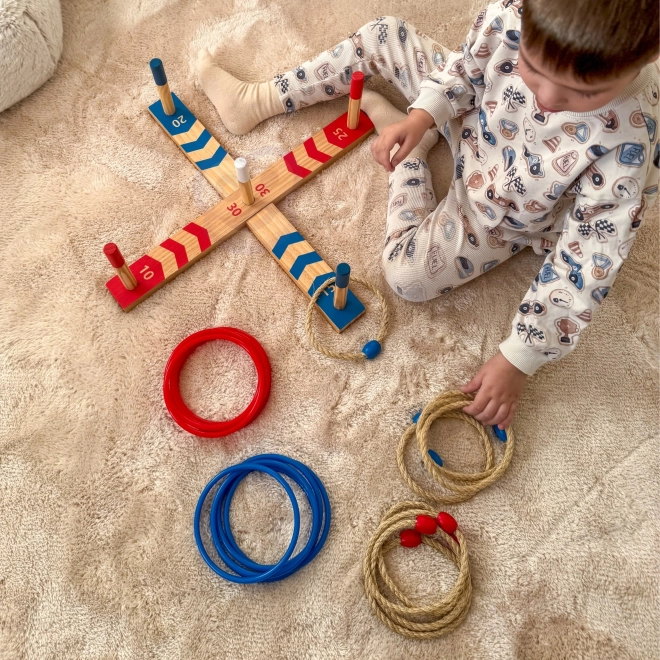 Houten spel Ring Cross van Tooky Toy