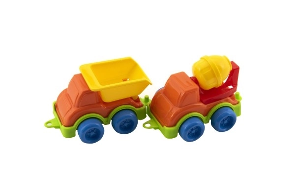 Vervoermiddel mini plastic 10-12cm vrije loop mix soorten