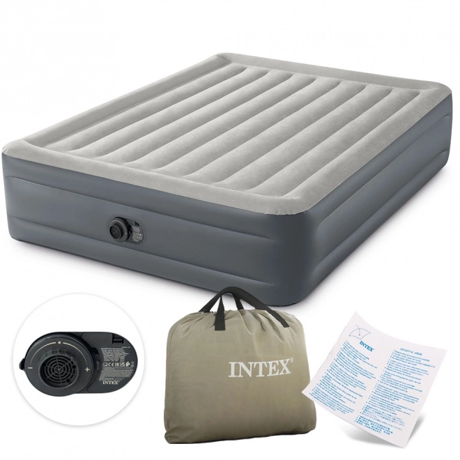 Grand matelas gonflable 203x152 cm avec pompe intégrée INTEX 64126