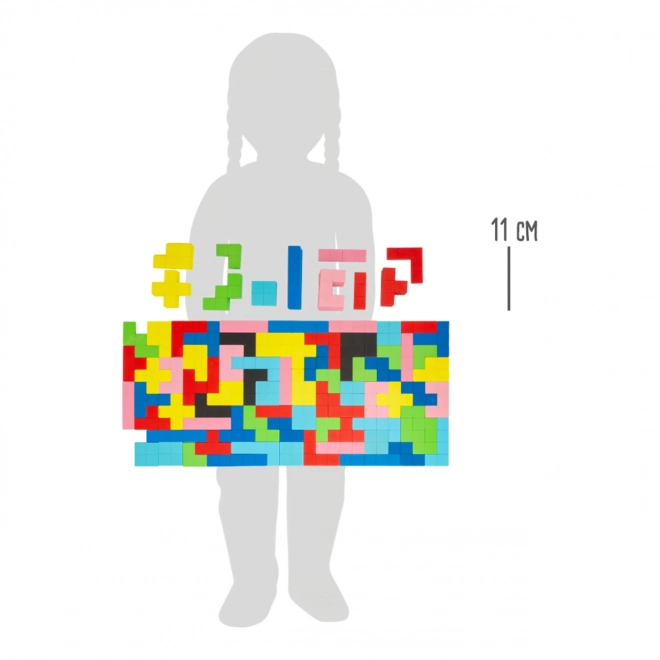 Small Foot Houten tetris