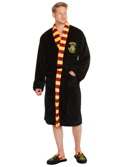 Heren badjas Harry Potter Zweinstein
