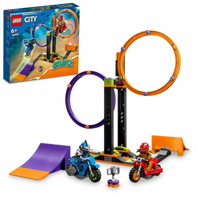 LEGO® City 60360 Stunt-Show mit drehenden Reifen