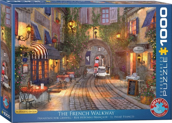 Puzzle Rue Française 1000 pièces
