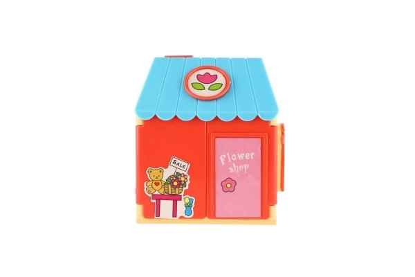 Maison en plastique avec un animal de compagnie