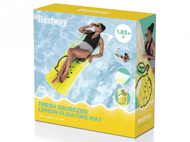 Lemon Inflatable Water Mattress