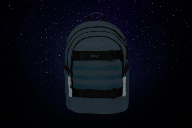 Set Schulranzen Skate Dust Blue: Rucksack, Federmäppchen, Sporttasche