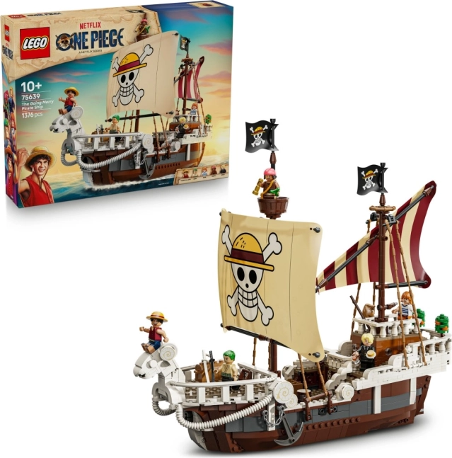 LEGO building set One Piece Going Merry – pirate ship
