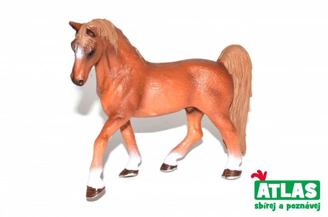 Beeldje paard lichtbruin