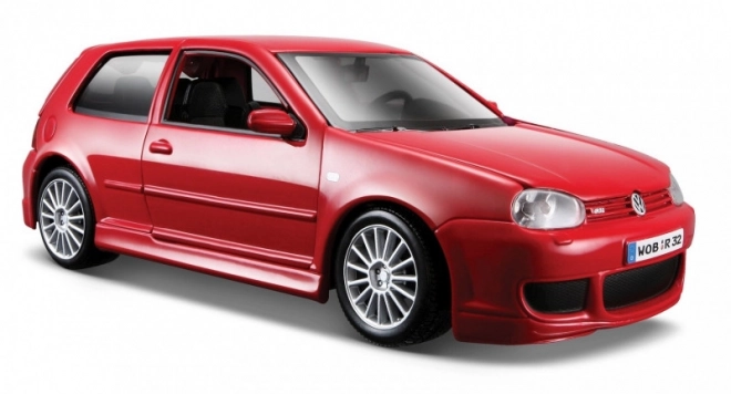 Maquette de voiture Volkswagen Golf R32 Maisto édition spéciale 1:24 rouge