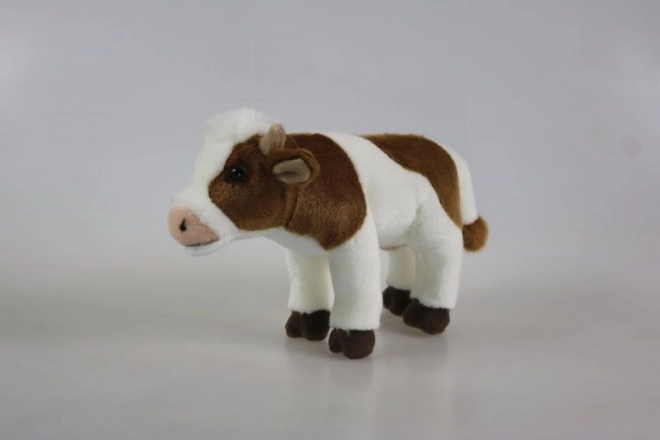 Vache en peluche sonore 25cm - ÉCOLOGIQUE