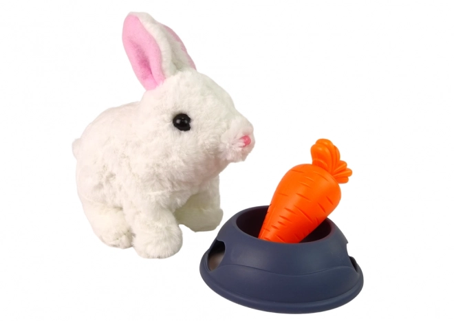 Interactief konijntje Bunny Rabbit Witte Wortel Kommascotte