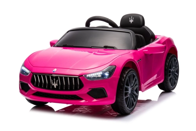 Accu auto Maserati Ghibli roze