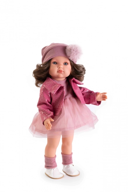 Realistische pop Bella met groot vinyl lichaam