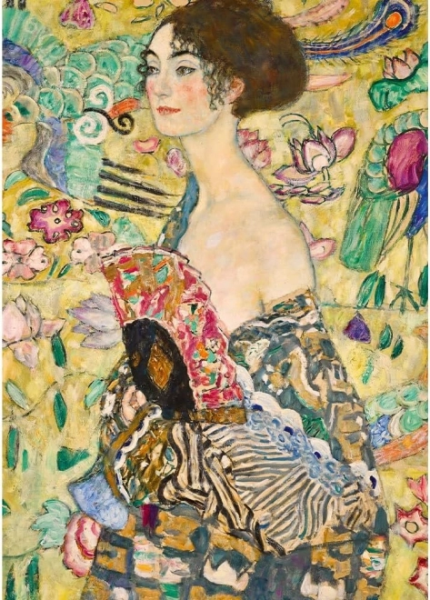 Puzzle Art Collection Dame mit Fächer 1000 Teile