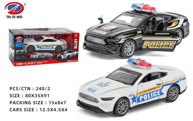 Politie Auto Metalen
