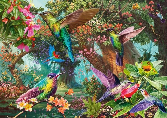 Puzzle Martinet pêcheur 1000 pièces