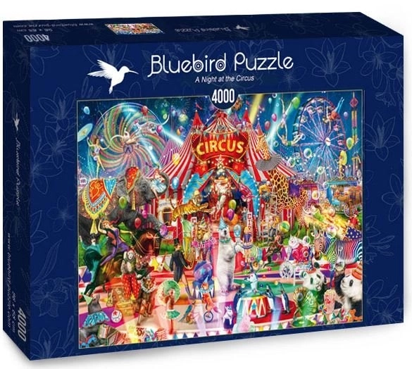 Bluebird puzzel nacht in het circus 4000 stukjes