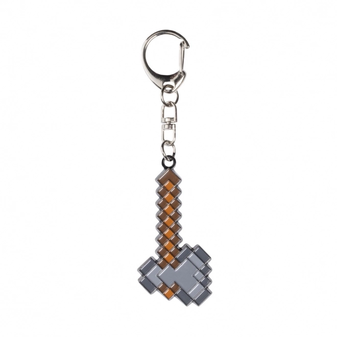 Minecraft metalen sleutelhanger 6 stuks in Deluxe verpakking