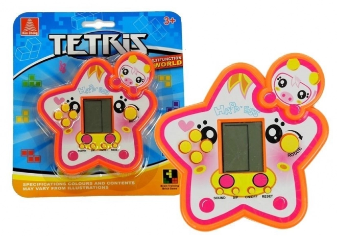 Elektronische spel Tetris ster rood
