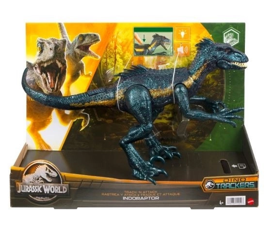 Jurassic Wereld Aanvallende Indoraptor met Geluiden