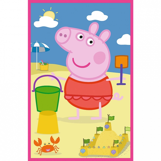 Puzzel 3x50 Peppa Pig - De kracht van vriendschap