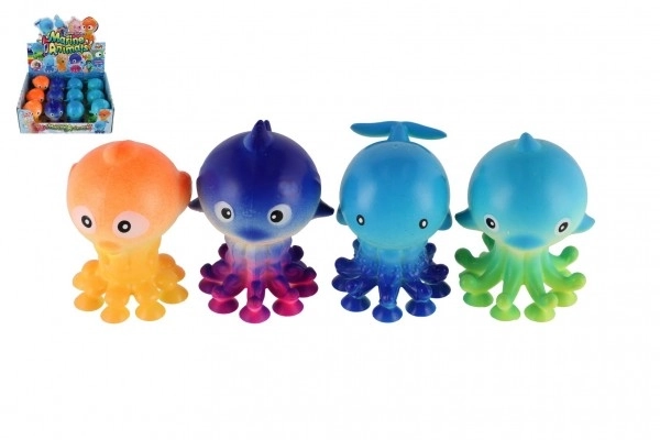 Anti-stress octopus met zuignappen