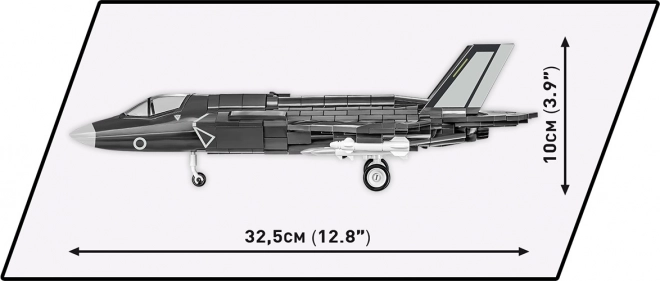 F-35B Lightning II Fighter Jet Model from Bricks