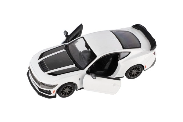 Auto Kinsmart 2024 Ford Mustang Dark Horse 1:38 metaal/kunststof 12,5cm 4 kleuren op trek-mechanisme 12st per doos